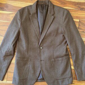 Old Navy Brown Houndstooth Blazer M